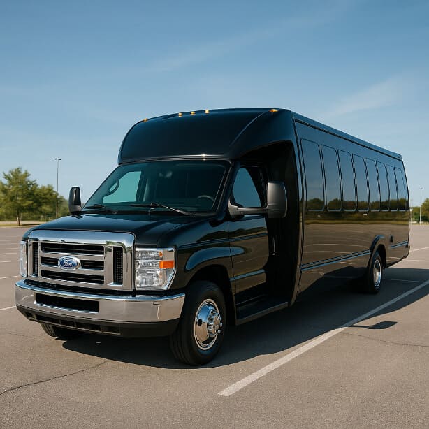 Charleston Shuttle Bus Rentals 18 Passenger Shuttle Bus