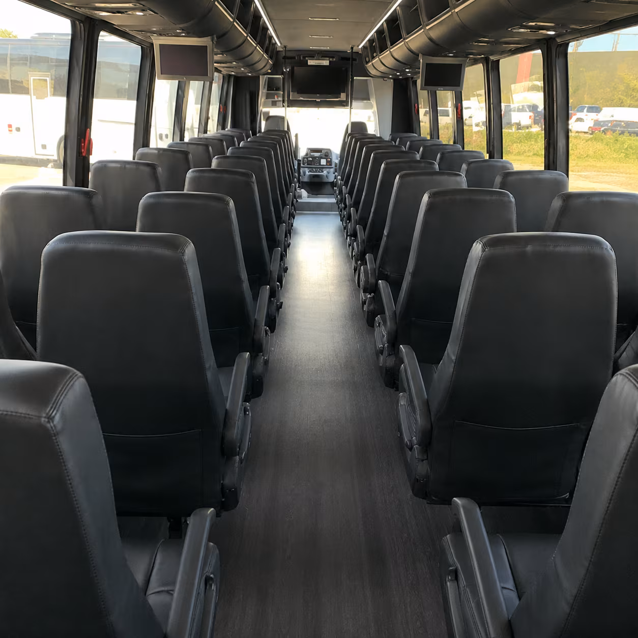 charleston airport shuttle bus rentals for private groups