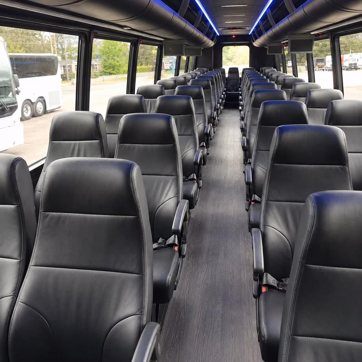 charleston parking shuttle and park and ride bus rentals